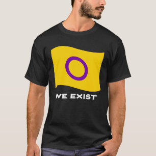 Camiseta Bandera intersexual que existimos