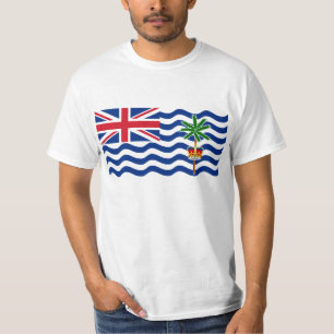 Camiseta Bandera IO del territorio del Océano Índico