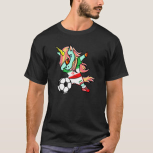 Camiseta Bandera iraní de fútbol de Unicornio