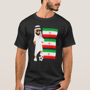 Camiseta Bandera iraní del jeque iraní