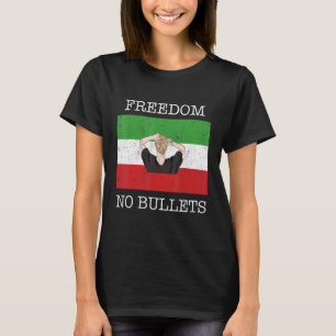Camiseta Bandera iraní Mujeres de apoyo al puño en Irán WOM
