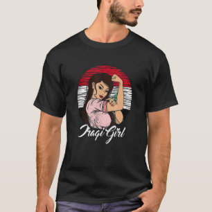 Camiseta Bandera iraquí Chica iraquí
