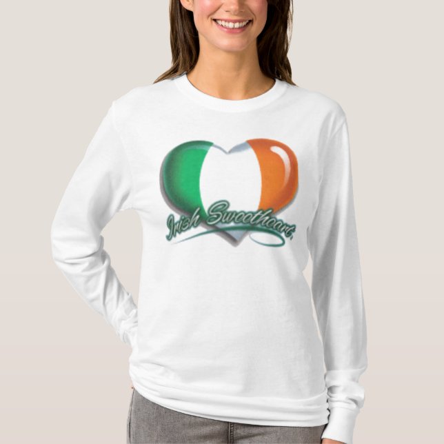Camiseta Bandera irlandesa (Anverso)