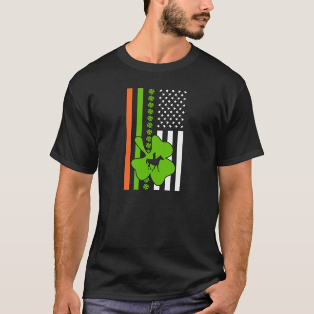 Camiseta Bandera irlandesa (Anverso)