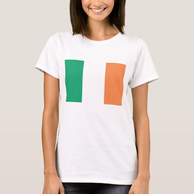 Camiseta Bandera irlandesa (Anverso)