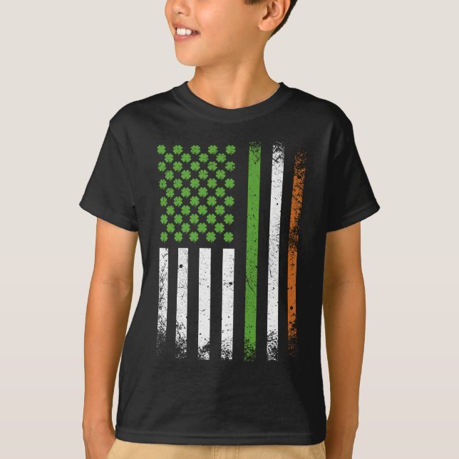 Camiseta Bandera irlandesa (Anverso)