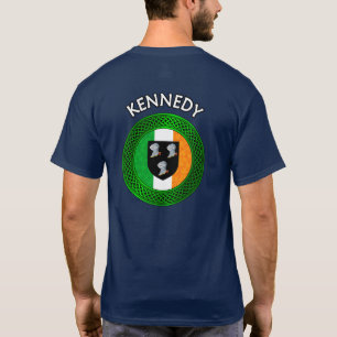Camiseta Bandera Irlandesa Clover Celtic Knot - Kennedy T-S