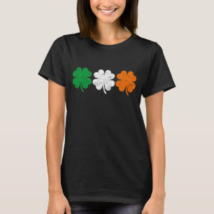Camiseta Bandera irlandesa de cuatro hojas