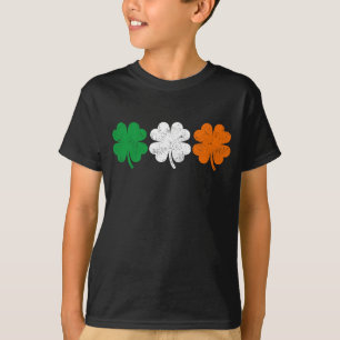 Camiseta Bandera irlandesa de cuatro hojas