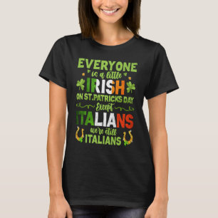 Camiseta Bandera irlandesa de Italia Shamrock Ireland St Pa