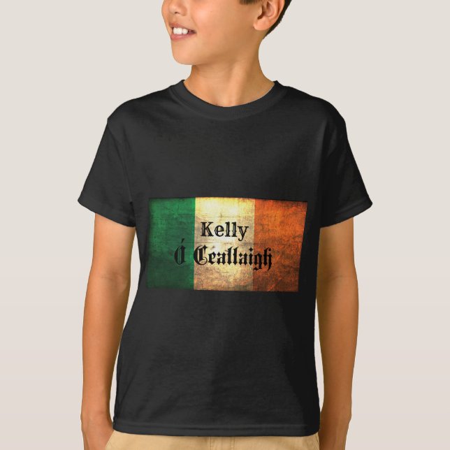 Camiseta Bandera irlandesa de Kelly (Anverso)