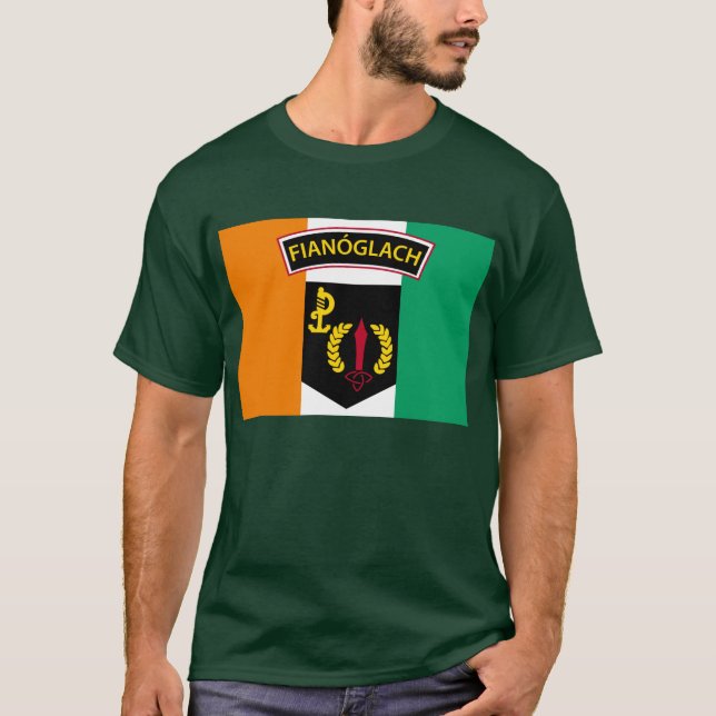 Camiseta Bandera irlandesa de los guardabosques (Anverso)