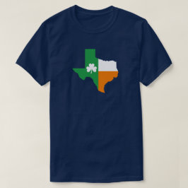 Camiseta Bandera irlandesa de Texas