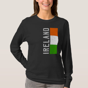 Camiseta Bandera irlandesa del orgullo por el patrimonio cu