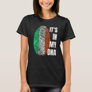Camiseta Bandera Irlandesa Dna Fingprint Irlanda St Patrick