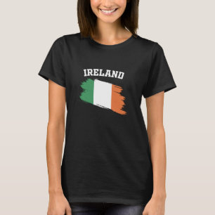 Camiseta Bandera irlandesa Dublin Vacation Ireland Souvenir