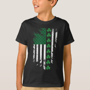 Camiseta Bandera irlandesa estadounidense San Patricio