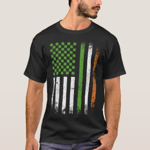 Camiseta Bandera irlandesa Hombres de bandera irlandesa