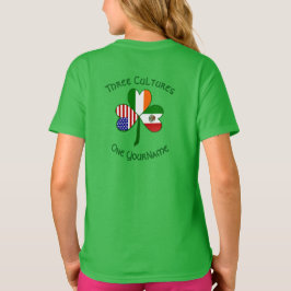 Camiseta Bandera irlandesa mexicana Shamrock personalizado