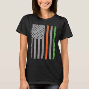 Camiseta Bandera irlandesa norteamericana