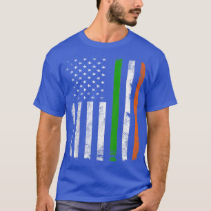Camiseta Bandera irlandesa norteamericana