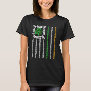 Camiseta Bandera irlandesa norteamericana bandera irlandesa