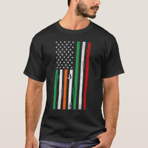 Camiseta Bandera irlandesa norteamericana de Italia Patrick
