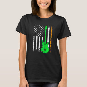 Camiseta Bandera irlandesa norteamericana San Patricio