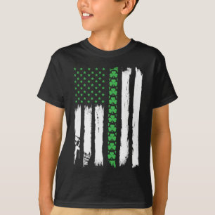 Camiseta Bandera irlandesa norteamericana St Patrick's Day