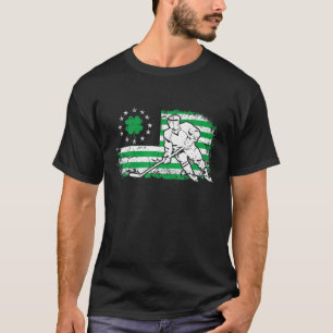 Camiseta Bandera irlandesa norteamericana tuvo suerte de ho