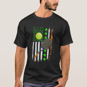 Camiseta Bandera irlandesa norteamericana tuvo suerte de te