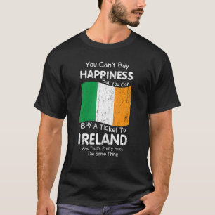 Camiseta Bandera irlandesa pueblo irlandés Irlanda holandés