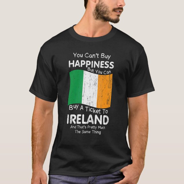 Camiseta Bandera irlandesa pueblo irlandés Irlanda holandés (Anverso)