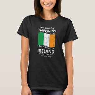 Camiseta Bandera irlandesa pueblo irlandés Irlanda holandés