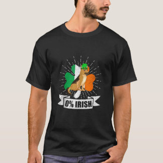 Camiseta Bandera irlandesa San Patricio Día Shamrock German