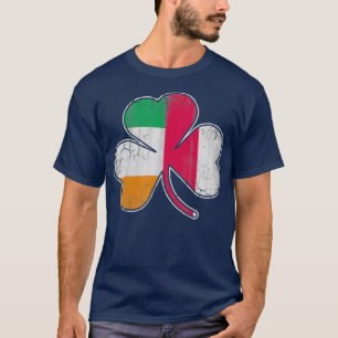 Camiseta Bandera irlandesa Shamrock