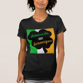 Camiseta Bandera irlandesa Shamrock and Shenanigans