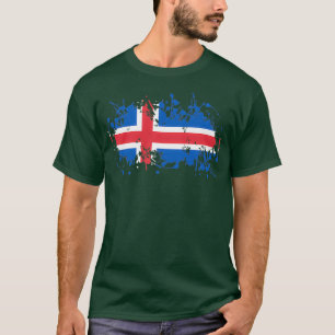 Camiseta Bandera islandesa 1