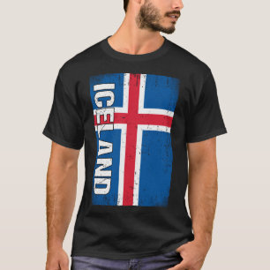 Camiseta Bandera islandesa Islandia