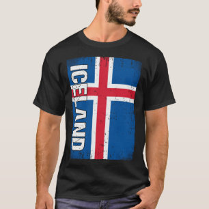 Camiseta Bandera islandesa Islandia
