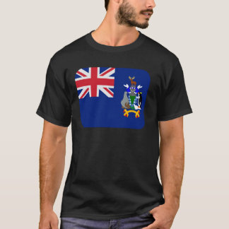 Camiseta Bandera Islas Georgias del Sur y Sandwich del Sur