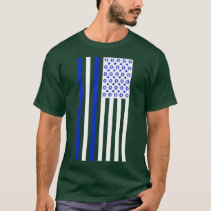 Camiseta Bandera israelí-estadounidense orgullosa de Israel