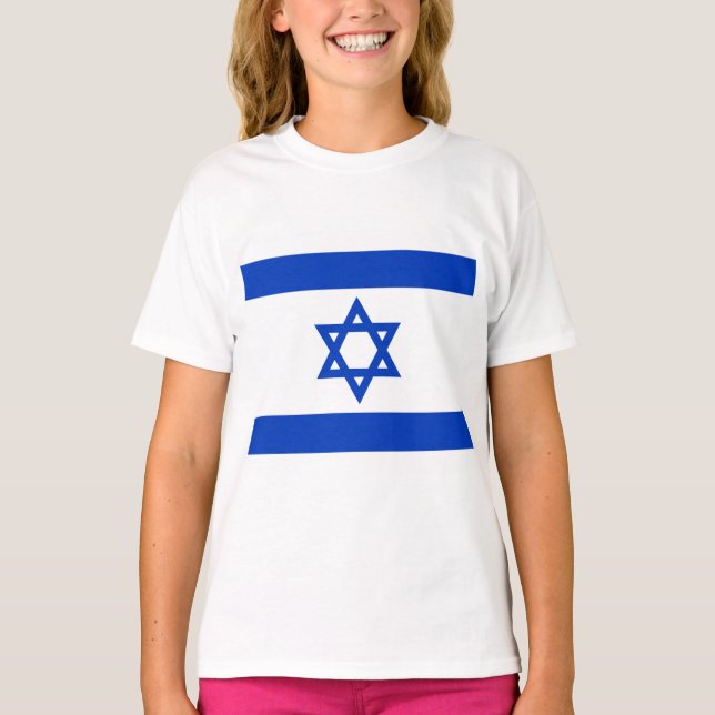 Camiseta Bandera israelí (Israel) (Anverso)