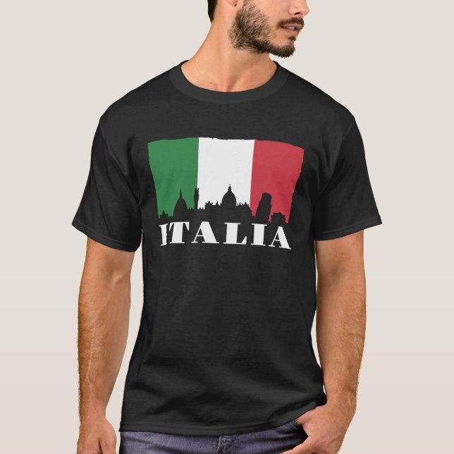 Camiseta Bandera Italia (Anverso)