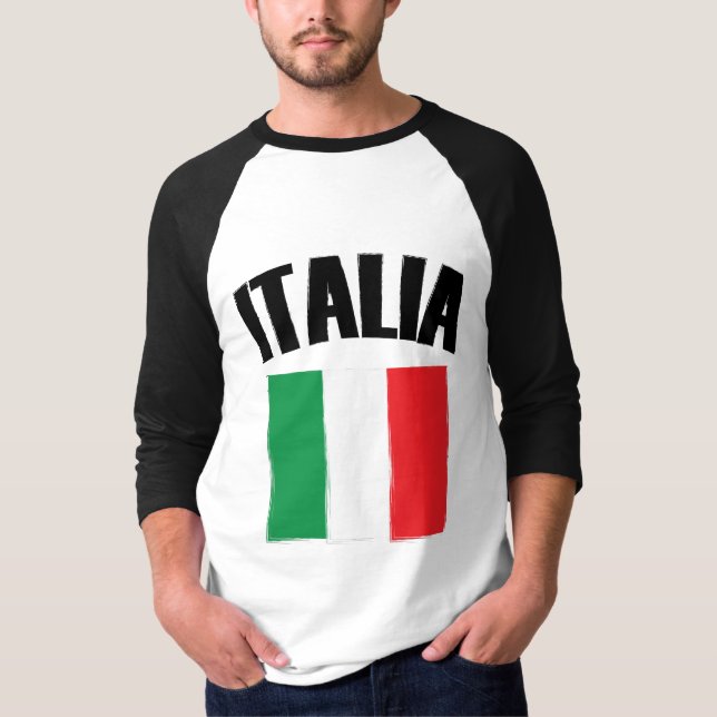 Camiseta Bandera Italia (Anverso)