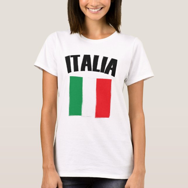 Camiseta Bandera Italia (Anverso)