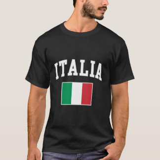 Camiseta Bandera Italia Italiano Italiano Familia Italiana