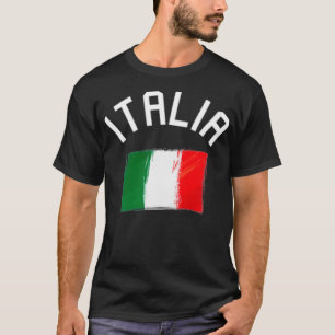 Camiseta Bandera Italia Italiano Italiano Pocket Design