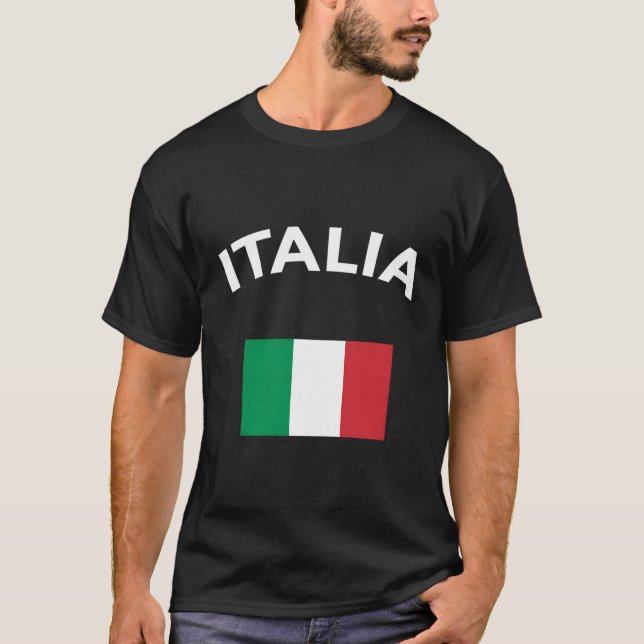 Camiseta Bandera italiana (Anverso)