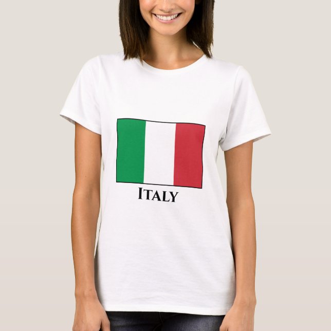 Camiseta Bandera italiana (Anverso)